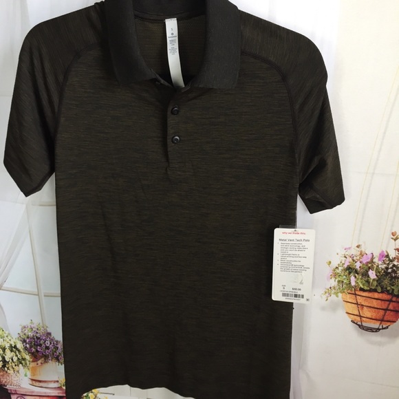 lululemon athletica Other - NWT LULULEMON MEN’S METAL VENT TECH POLO - SMALL